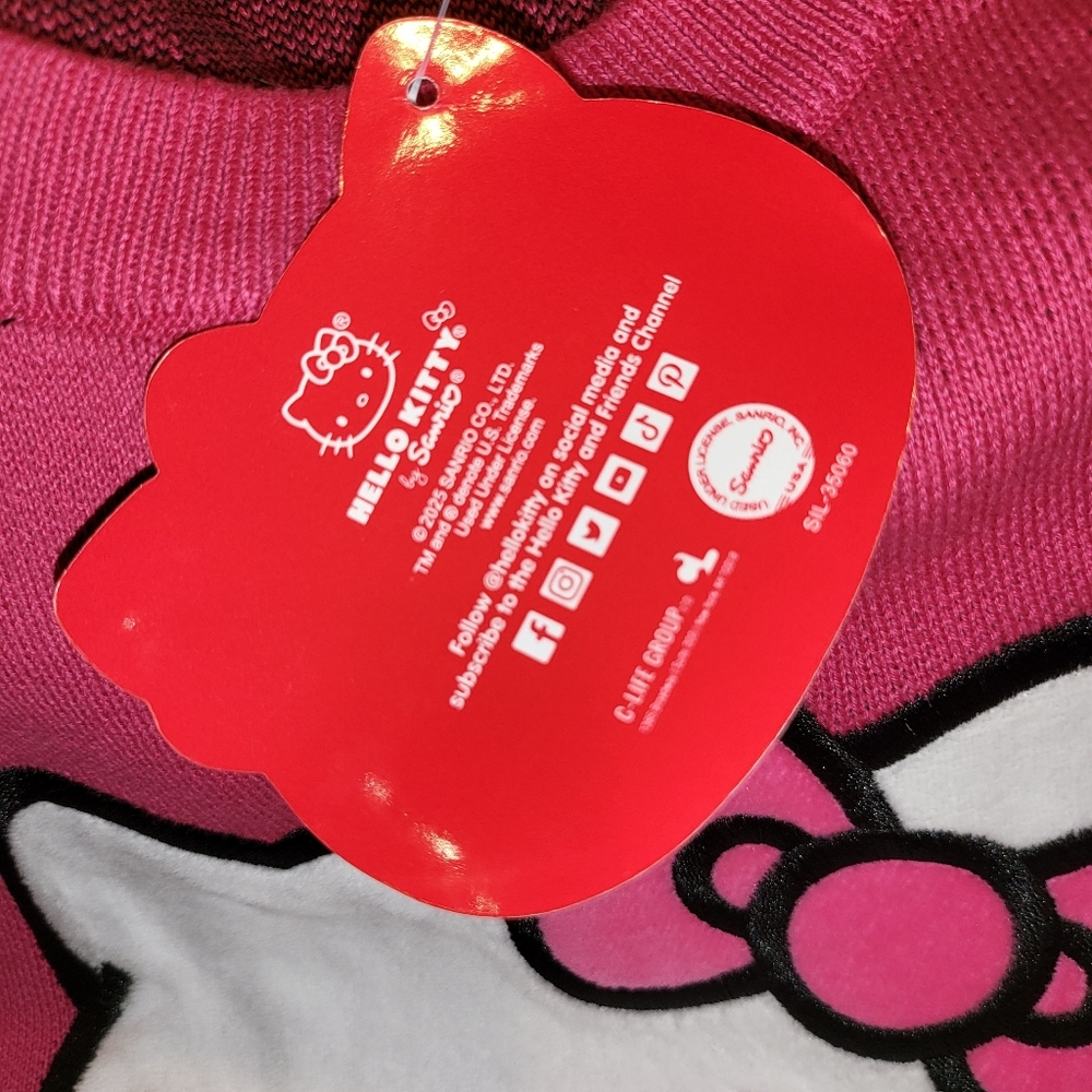 NWT 3X HELLO KITTY SWEATER - Picture 11 of 12